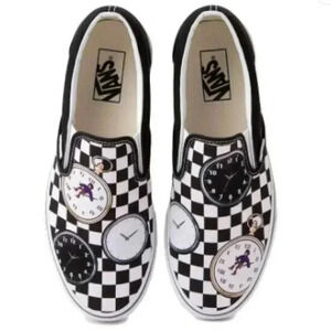 Karl Jacobs x Vans Slip-On Skate Shoe Men's 12 Time Traveler Tales Graphics